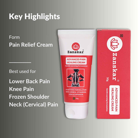 Zanskar | Advanced Pain Healing Cream (50g)