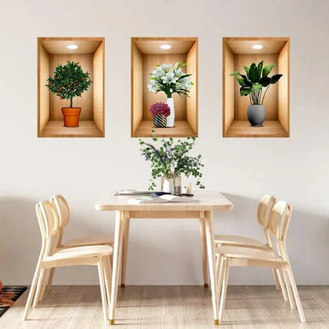 Realistic 3D Plant Stickers